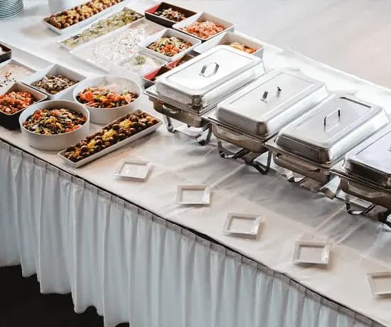 Italian buffet with variety